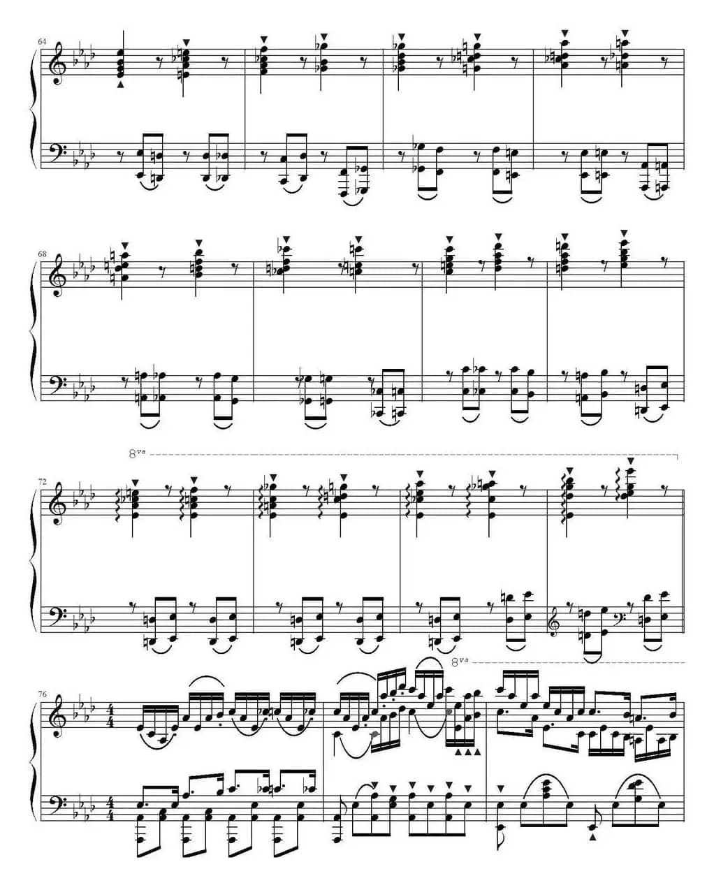 李斯特《创世六日华丽变奏曲》终章 