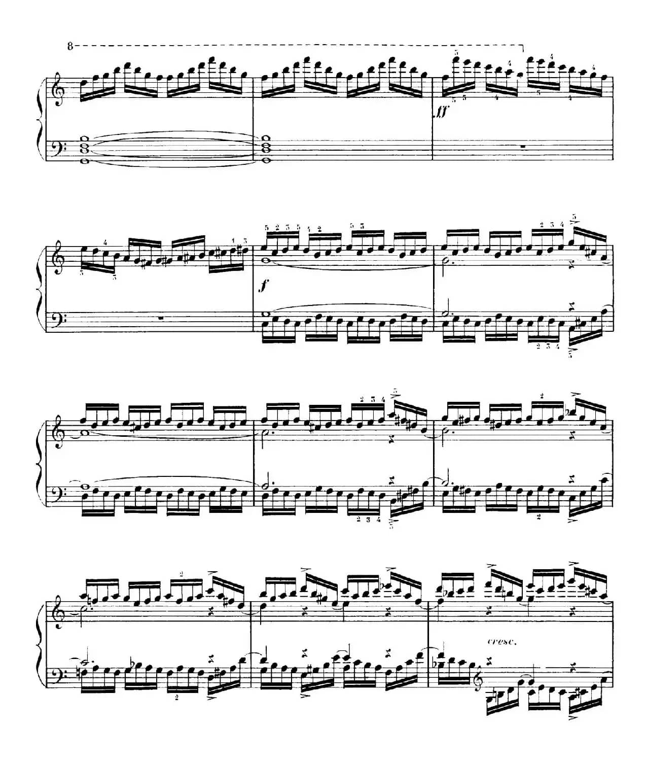 15 Etudes de Vortuosite Op.72（15首辉煌练习曲·10）