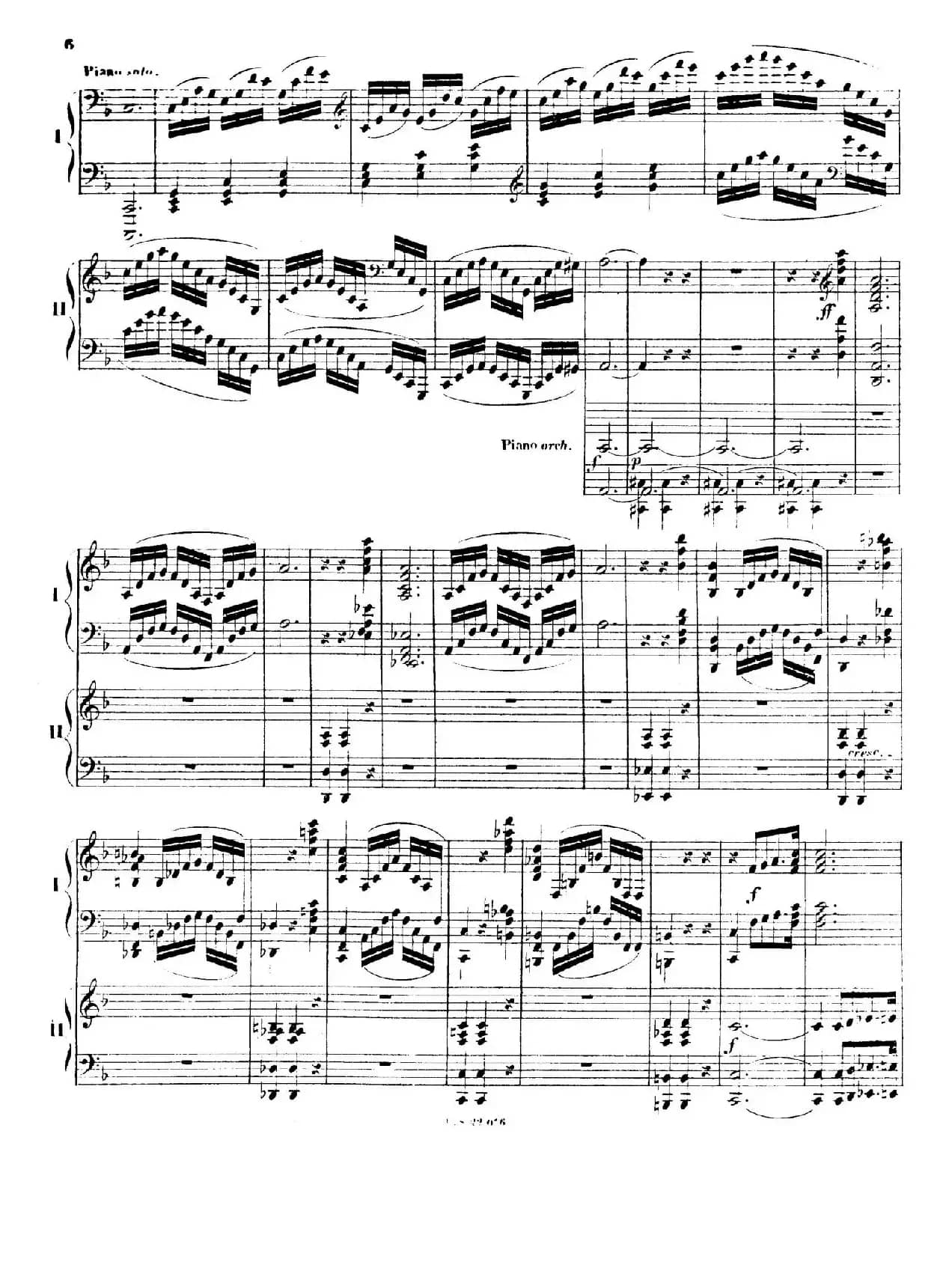 Piano Concerto No.2 in F Major Op.35（F大调第二钢琴协奏曲·Ⅰ·双钢琴）