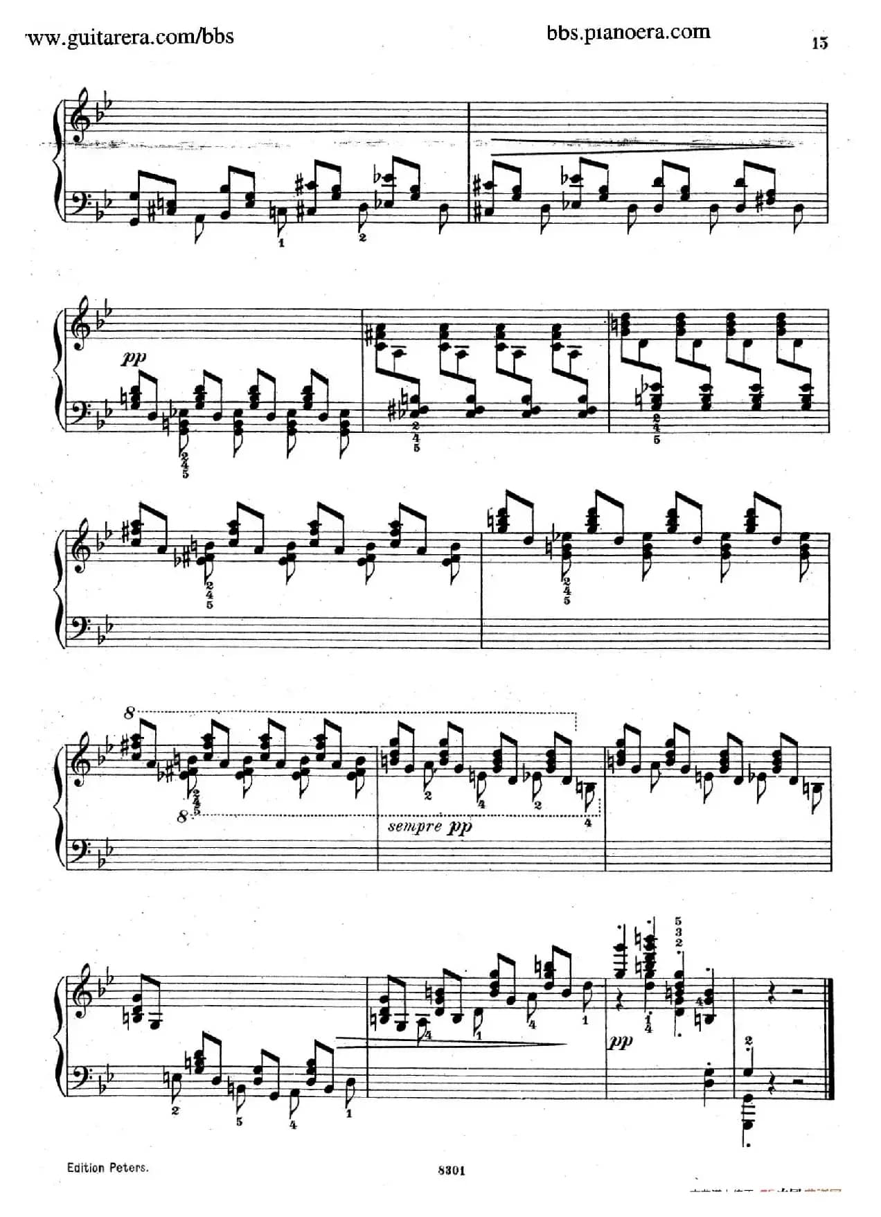 Six Pieces Op.32（6首小品·6. 精灵 ）