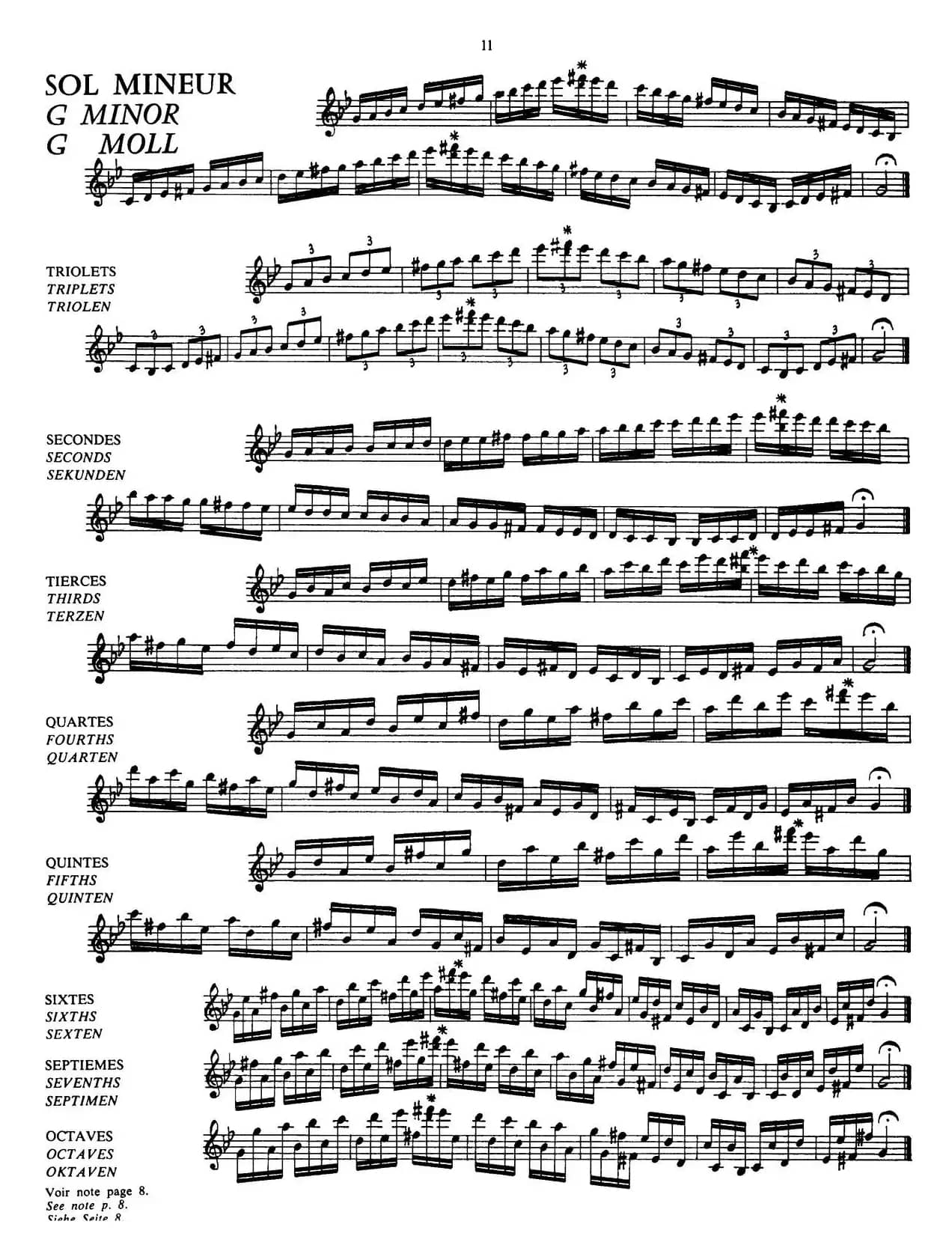 五线谱音阶练习（P8——12）