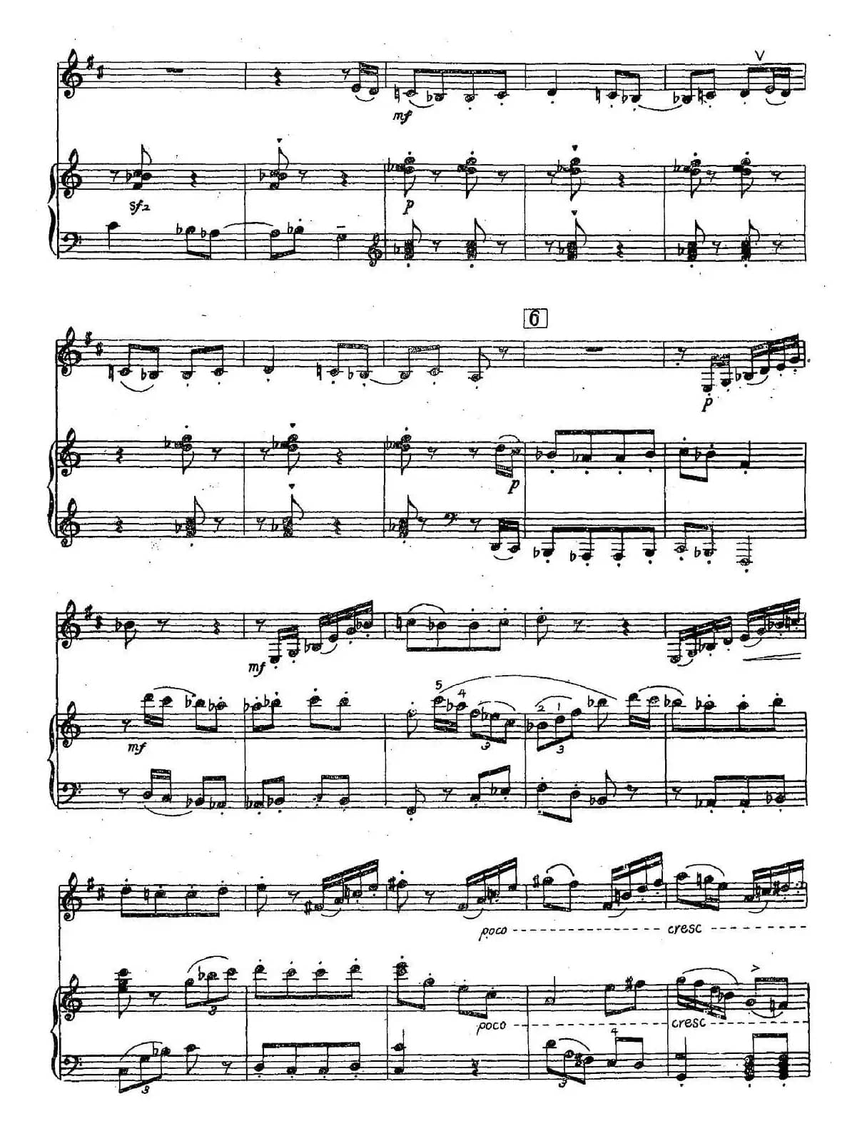 晨歌（单簧管+钢琴伴奏）