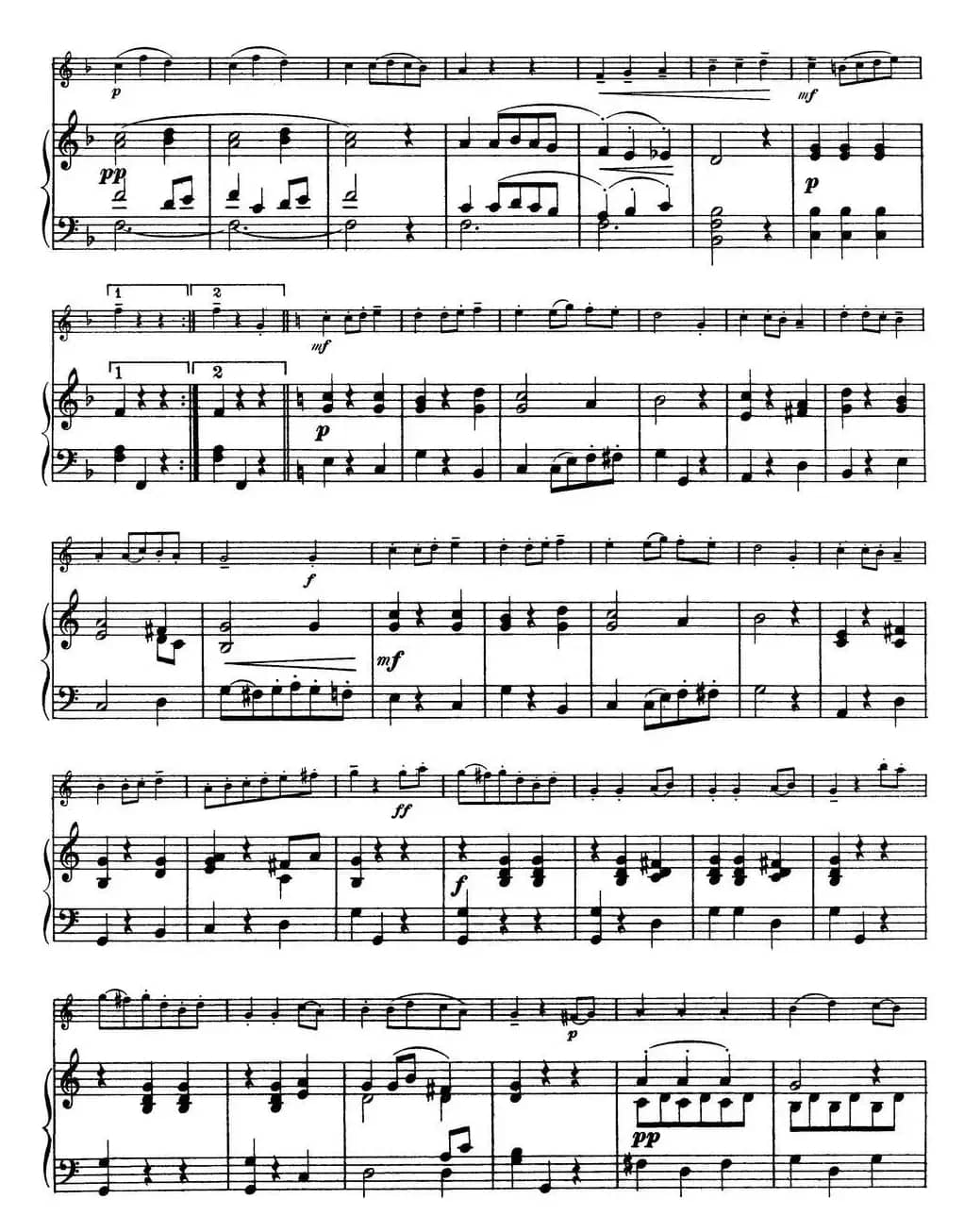 25首小提琴曲合集：Scherzo.（M. KLASSERT. Op.32，No.3）（小提琴+钢琴伴奏）