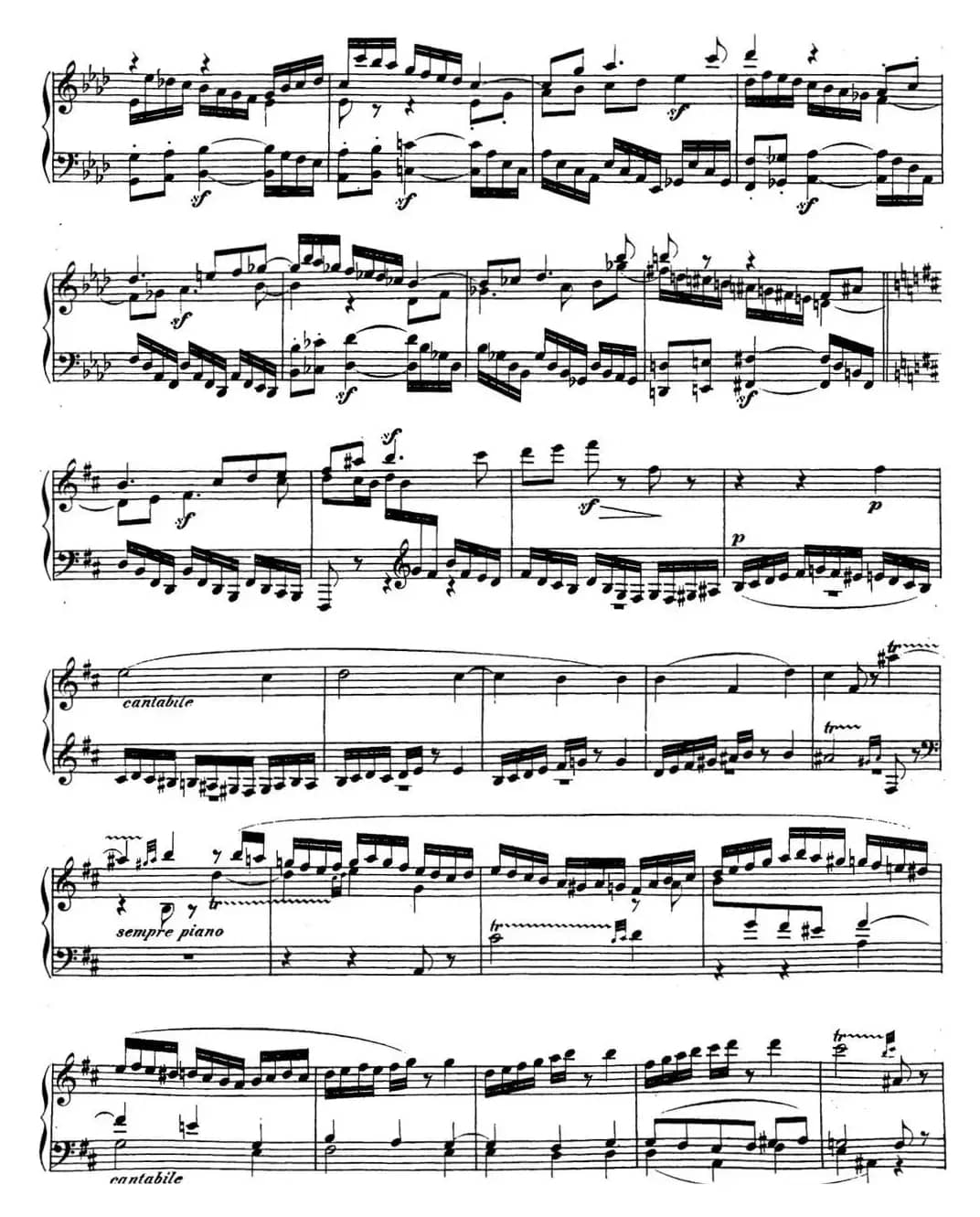 贝多芬钢琴奏鸣曲29 钢琴（锥子键琴）降B大调 Op.106 B-flat major