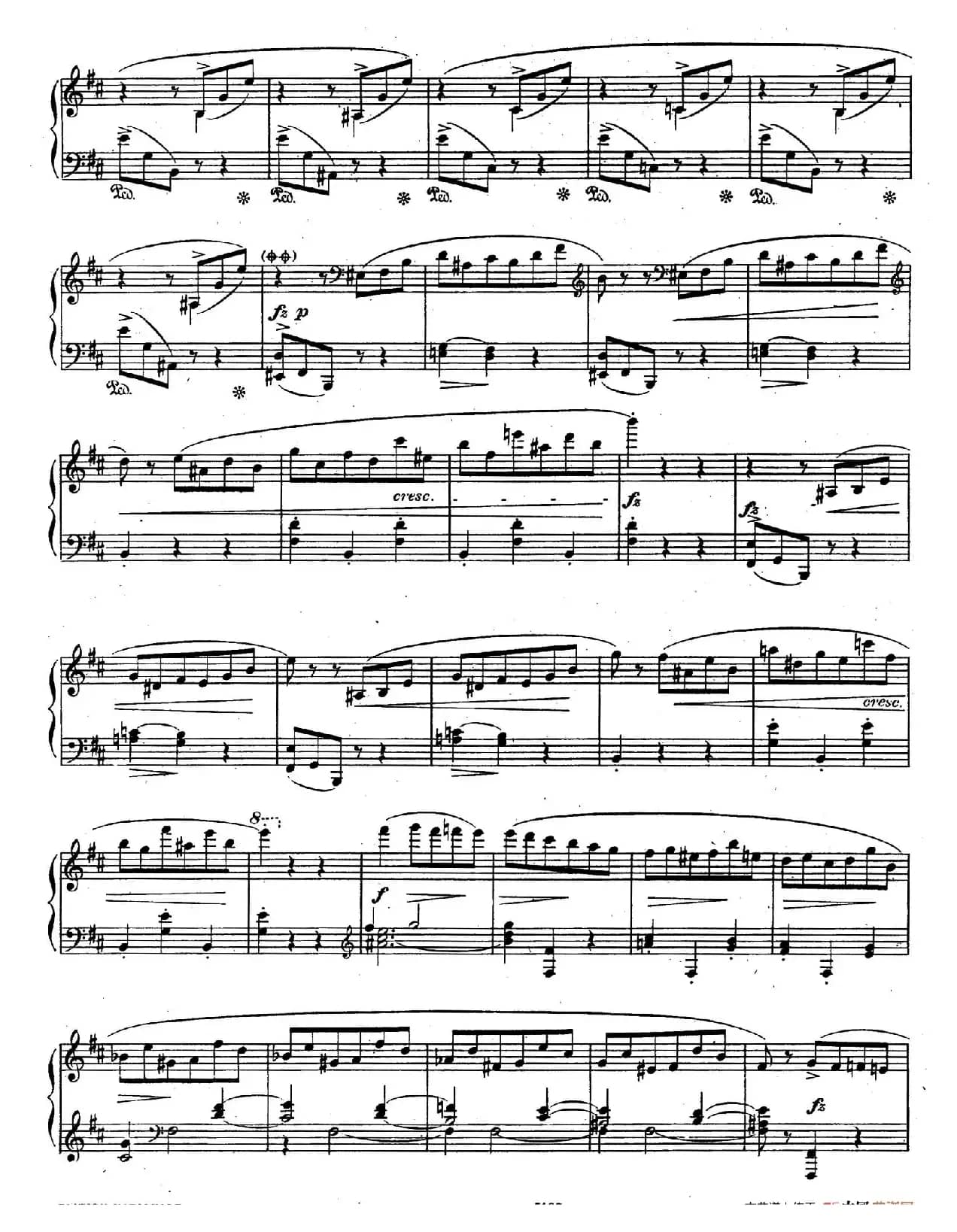 Scherzo No.1 in b Minor Op.20(b小调第一谐谑曲)