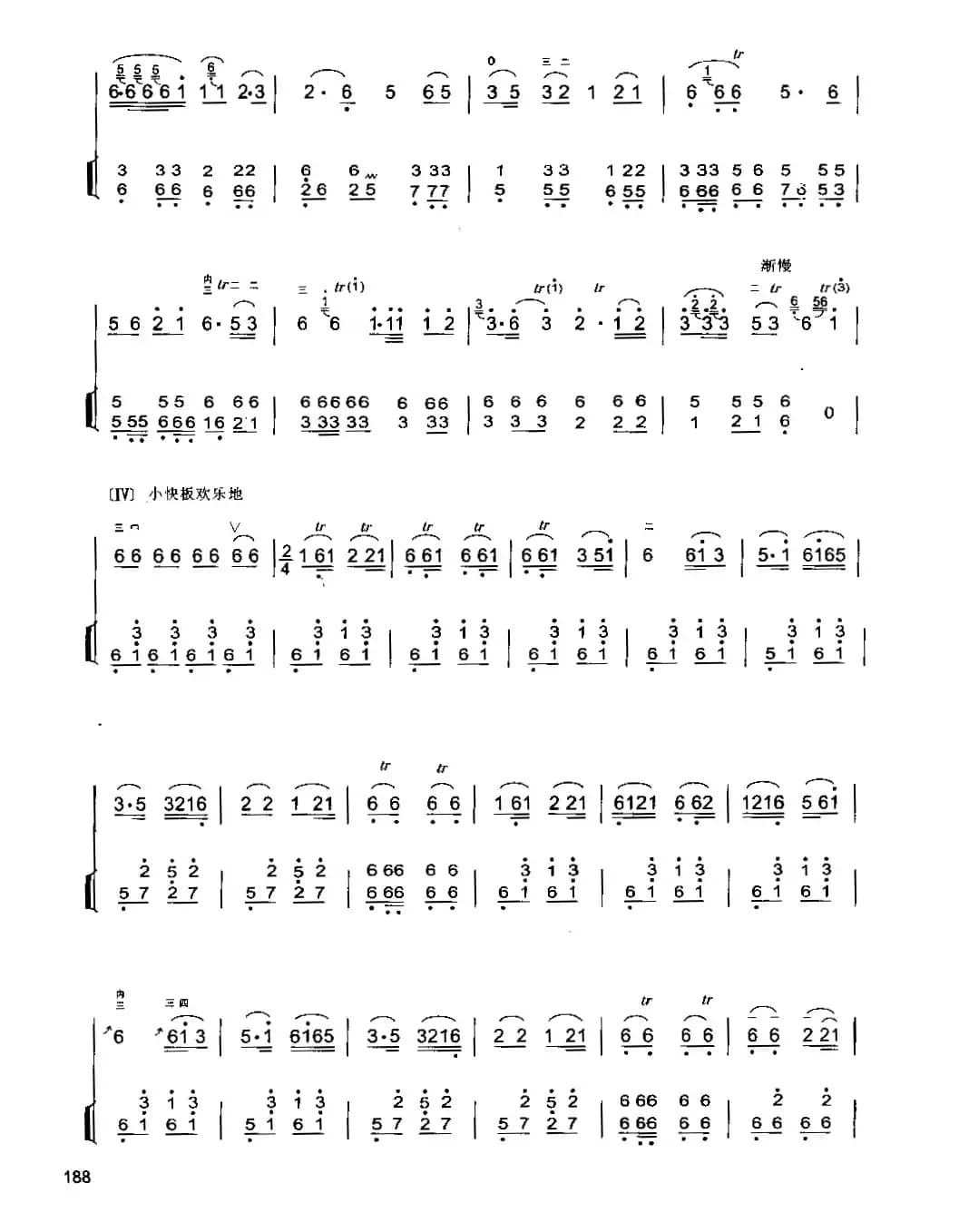 草原上（中胡独奏）