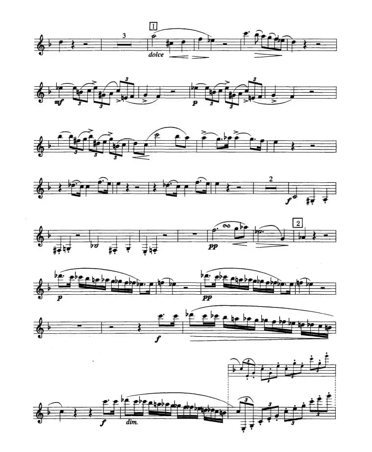 单簧管考级教材·第十级