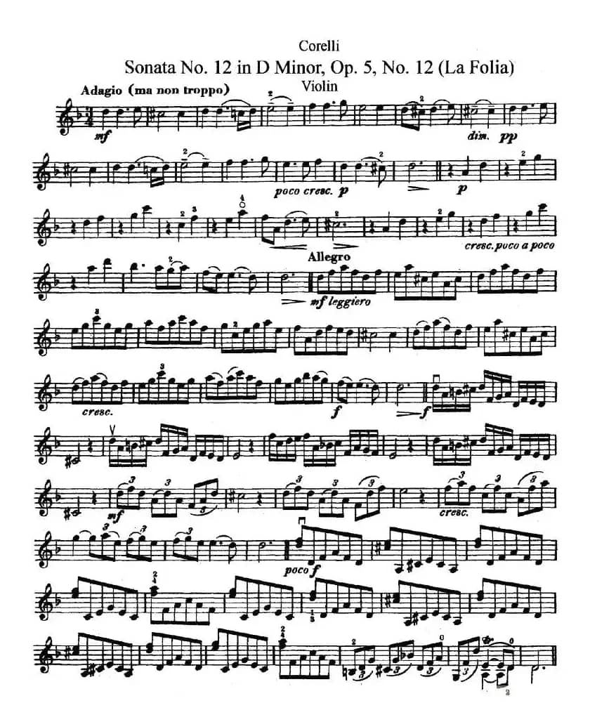 Sonata No.12 in D Minor