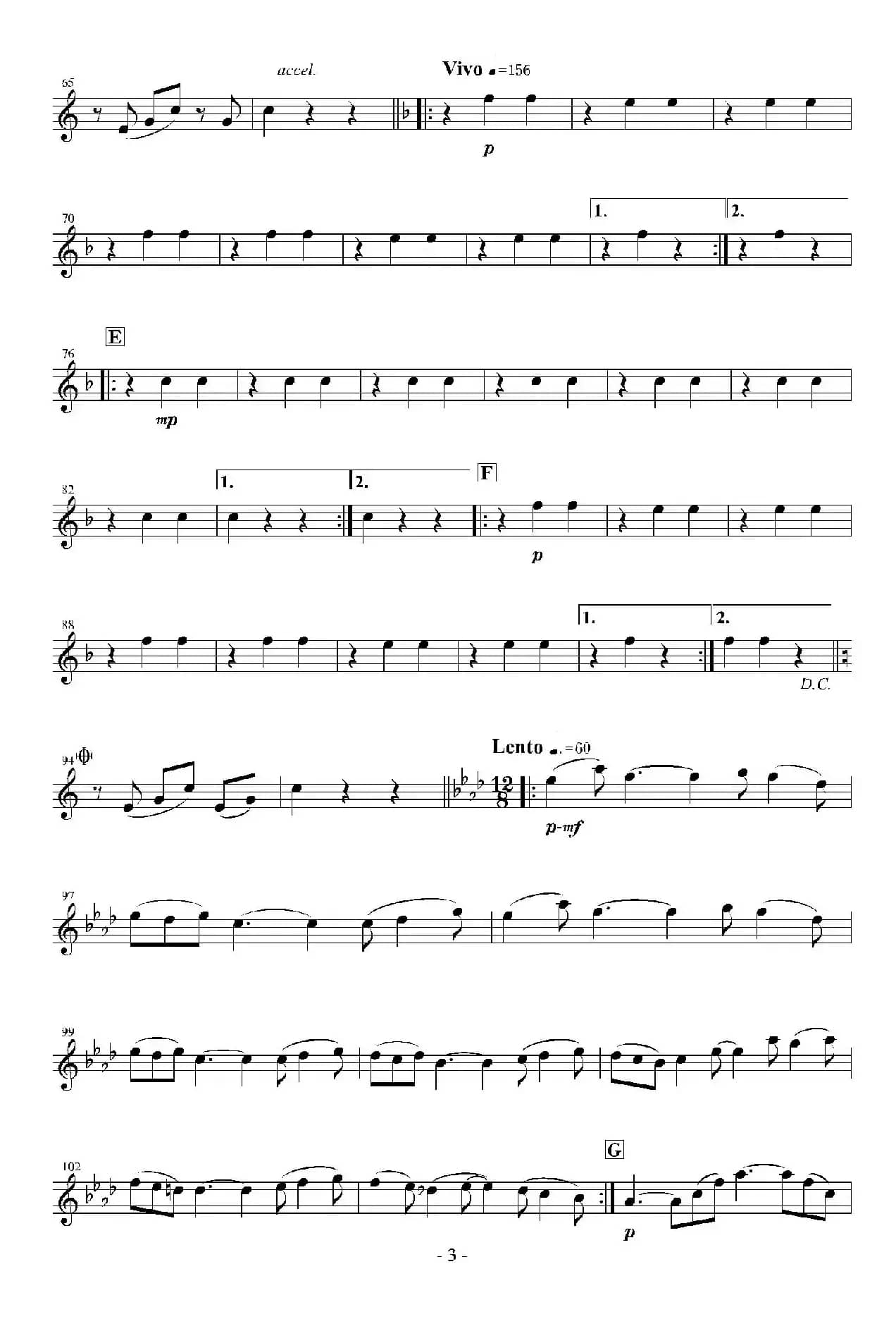 In the Green and Red Season（第一中音萨克斯分谱）