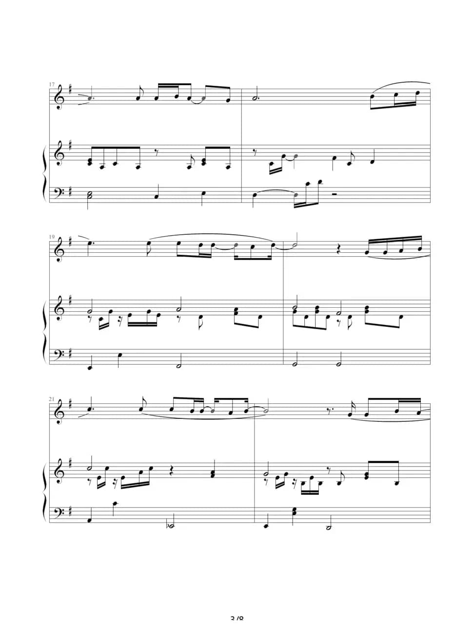 Qui a le droit?（钢琴伴奏谱）