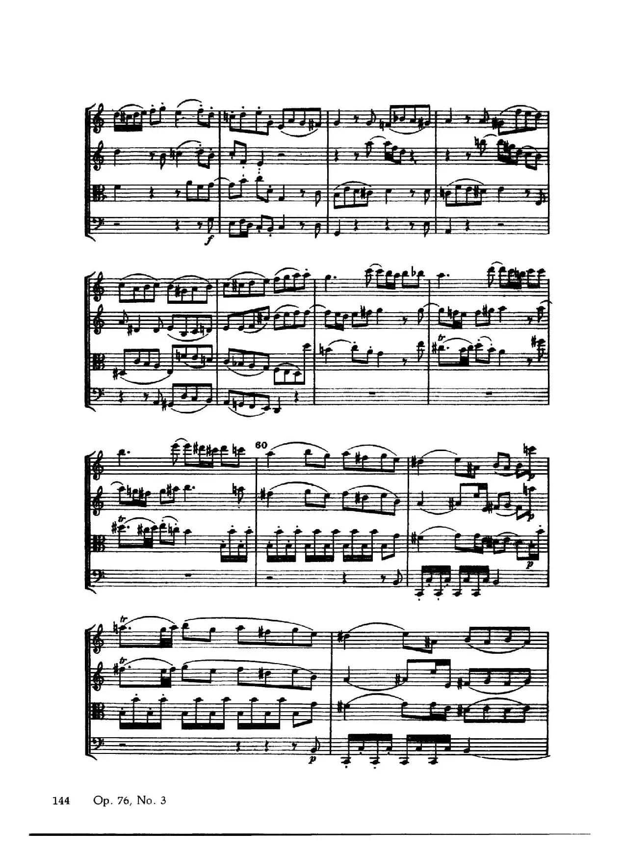 Emperor（皇帝）（弦乐四重奏总谱）