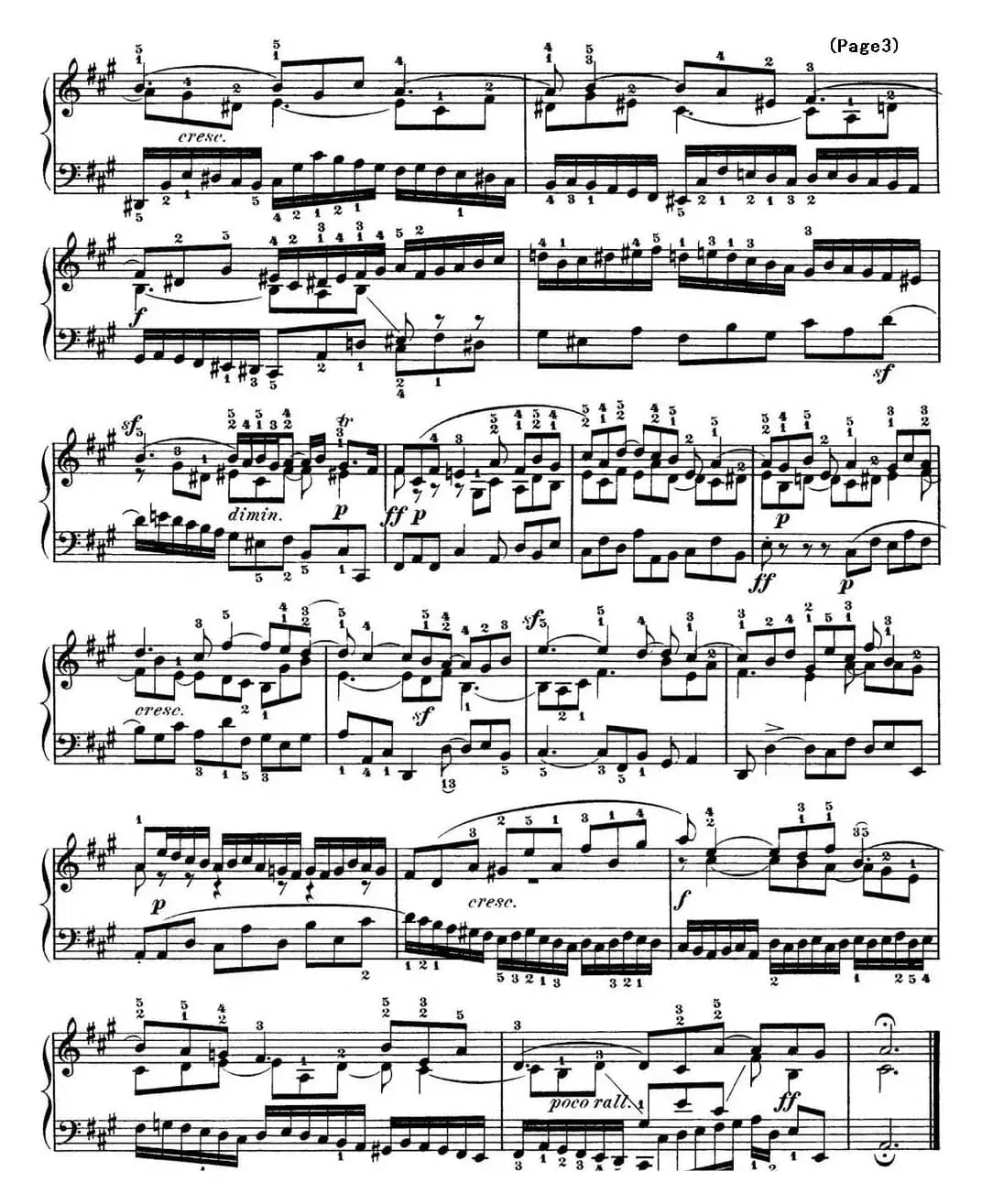 巴赫《平均律钢琴曲集·第一卷》之赋格曲（NO.19）