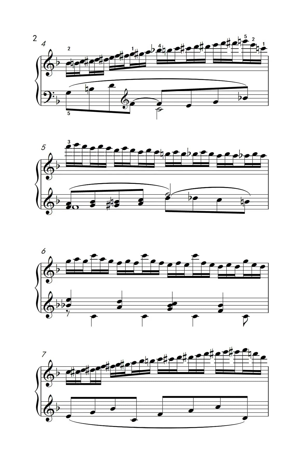 第八级3.练习曲 No.6 （中央音乐学院 钢琴（业余）考级教程 7-9级）