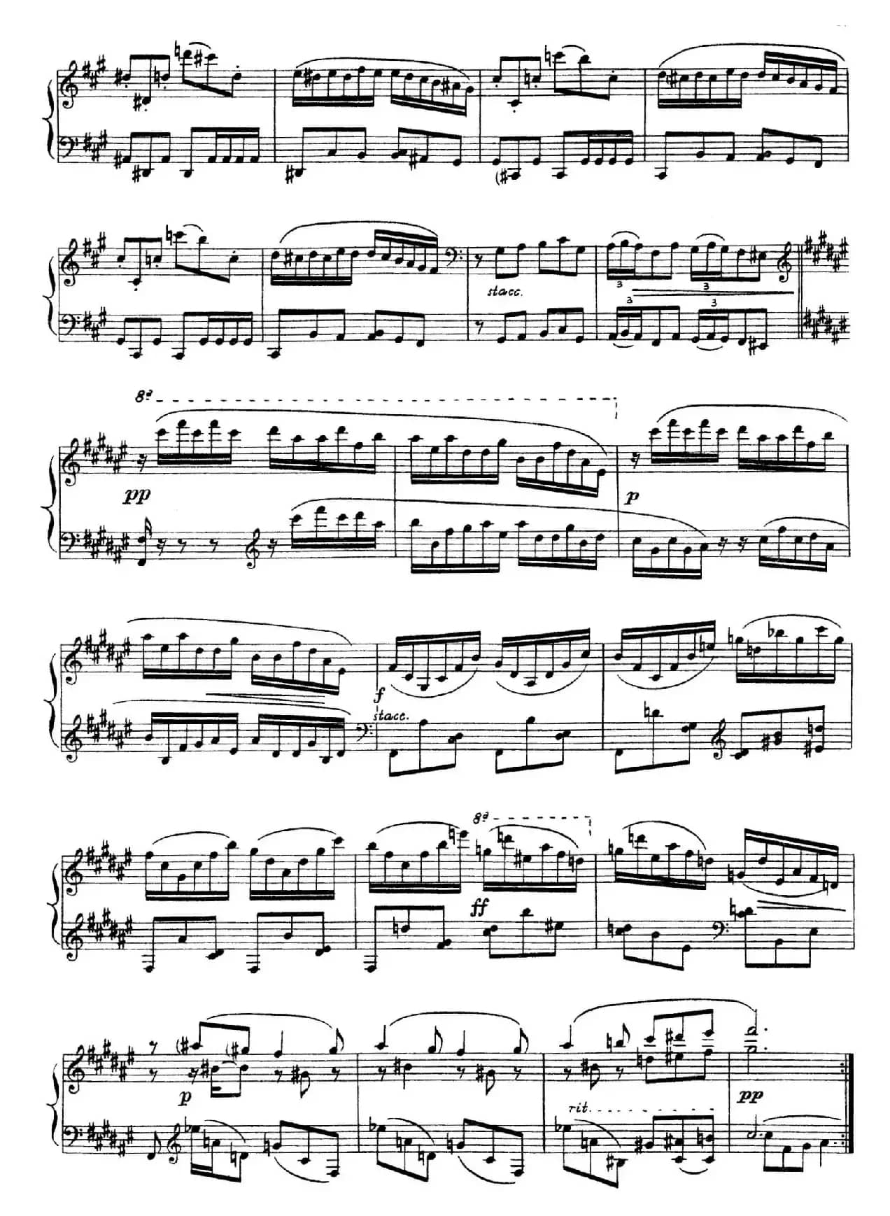 5首卡斯蒂利亚奏鸣曲（Ⅰsonata）