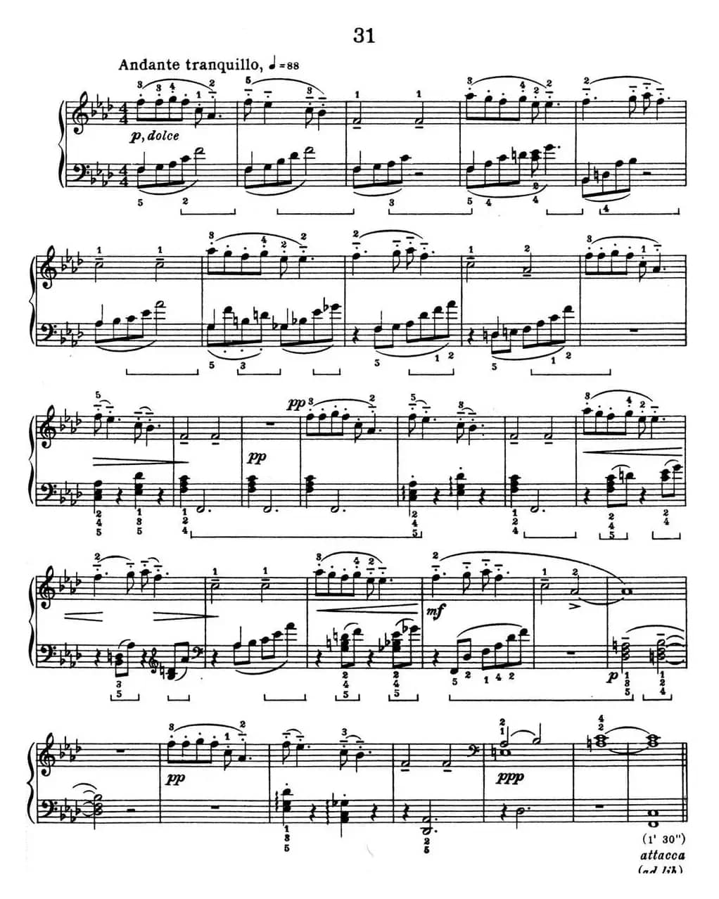 For Children Sz.42（献给孩子们·31）