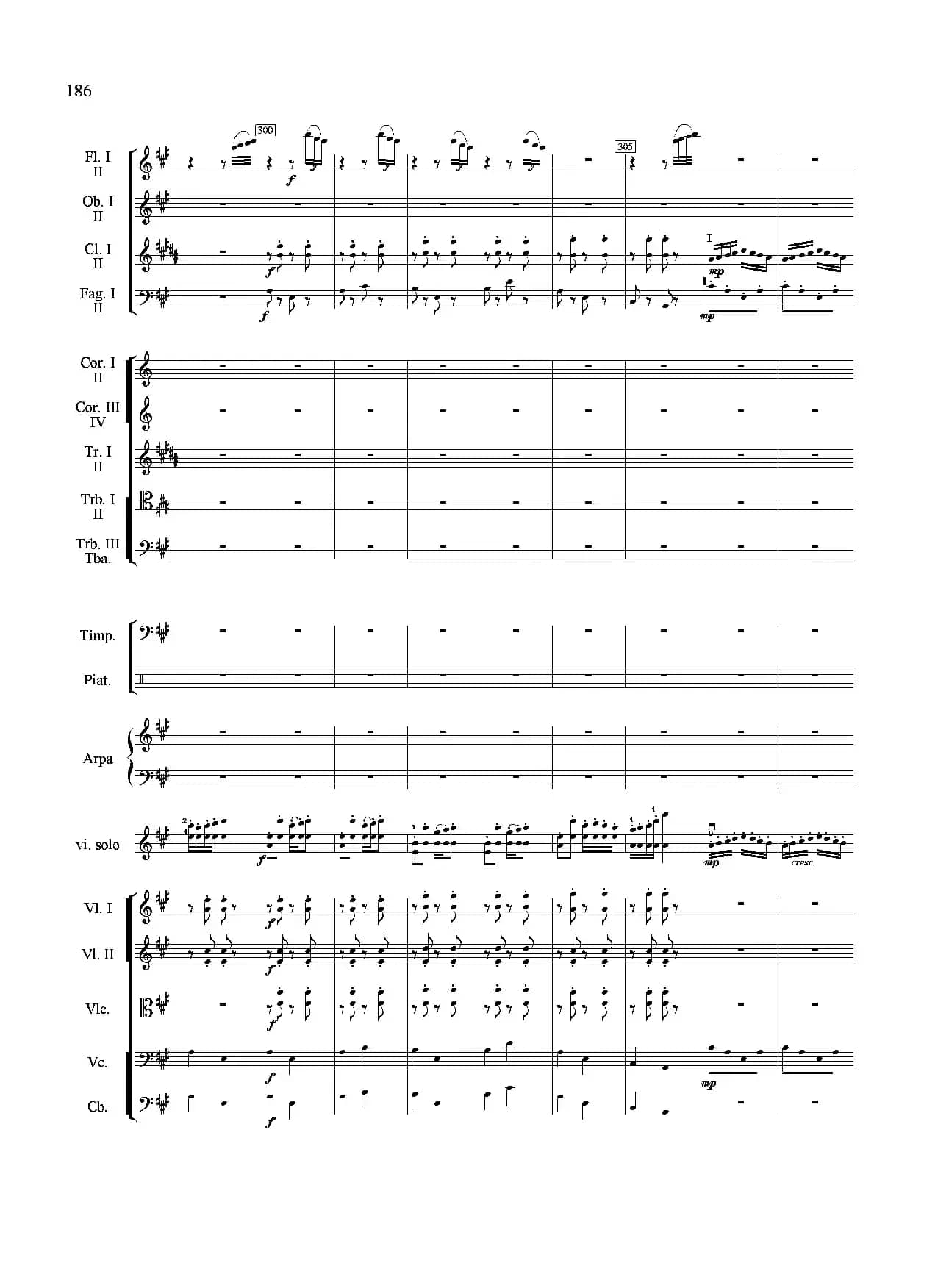 新生（小提琴协奏曲）（总谱）