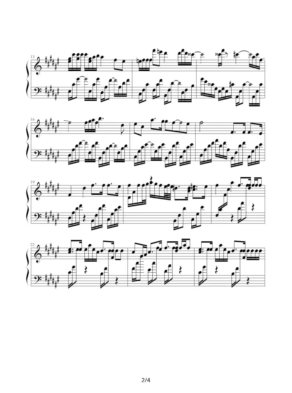 请不要爱我（小说音乐、梁汉文《找我》的钢琴演奏版）