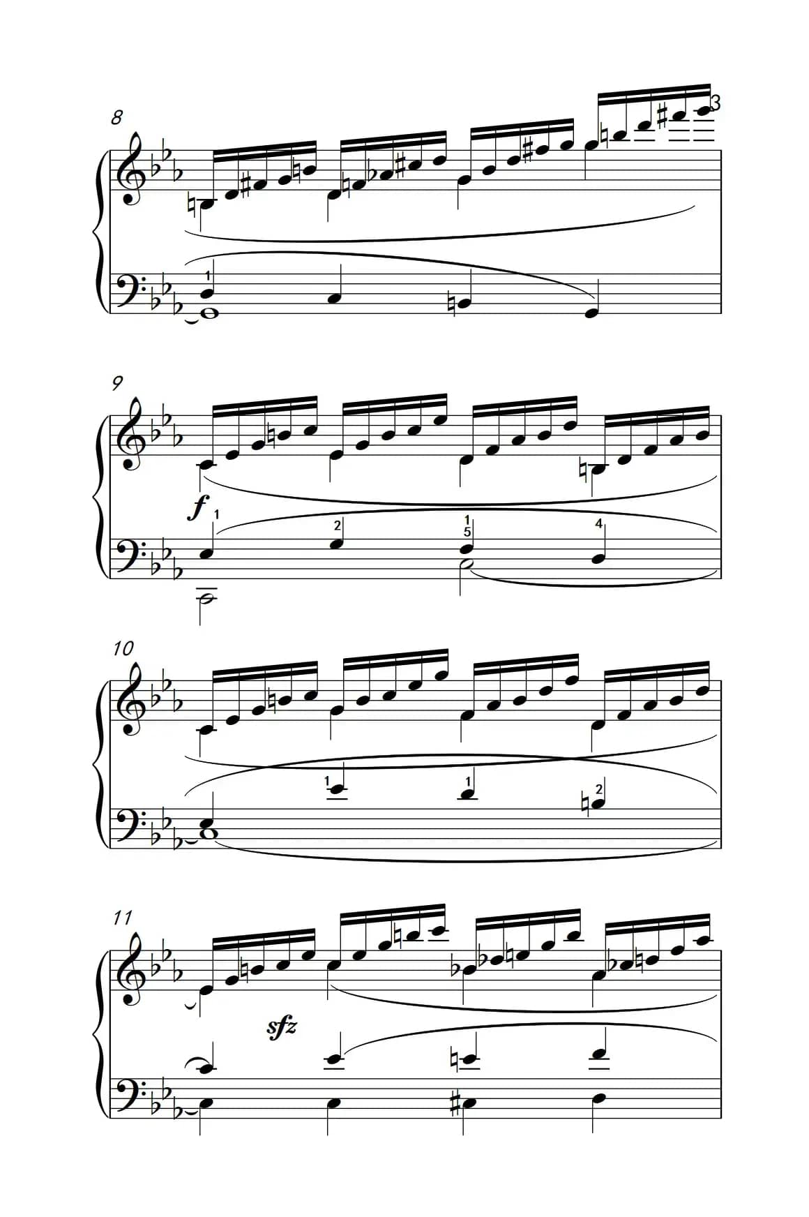 莫什科夫斯基 钢琴练习曲（第十四首）