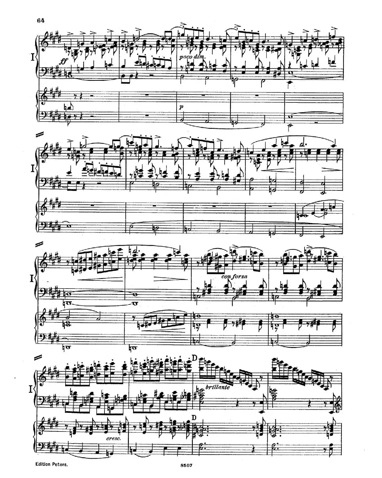 Piano Concerto in E Major Op.59(E大调钢琴协奏曲·双钢琴·第四乐章)
