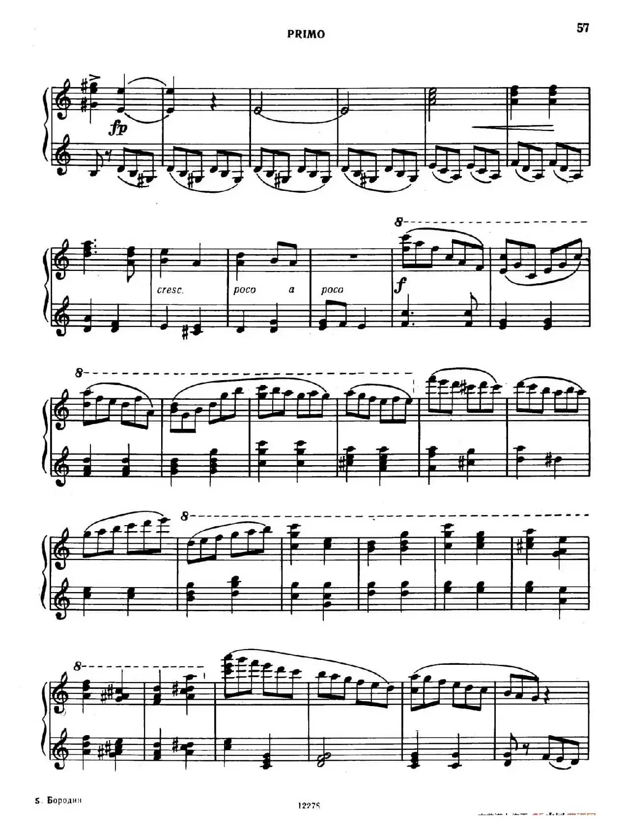 Tarantella in D Major(D大调塔兰泰拉舞曲·四手联弹)