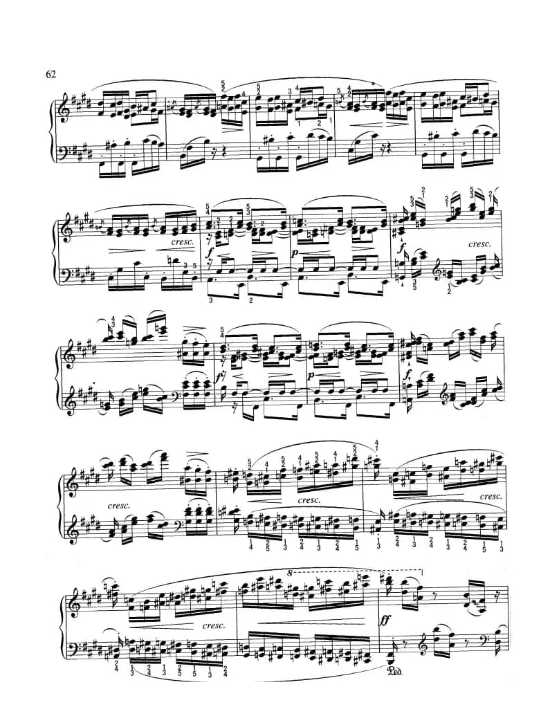 练习曲（Op.72 10-3）