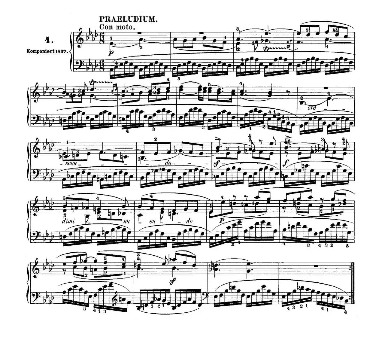 6 Preludes and Fugues Op.35(6首前奏曲与赋格·4)