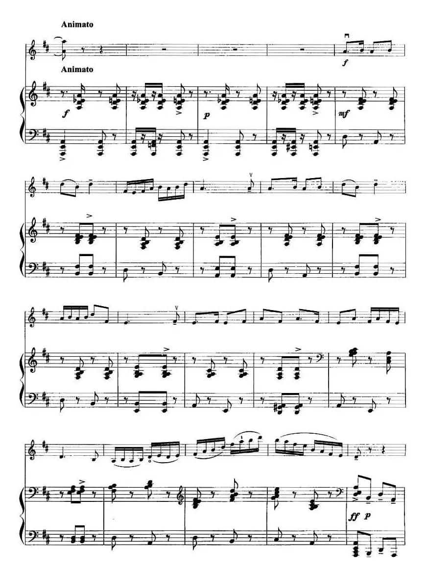 长江 黄河（小提琴+钢琴伴奏）