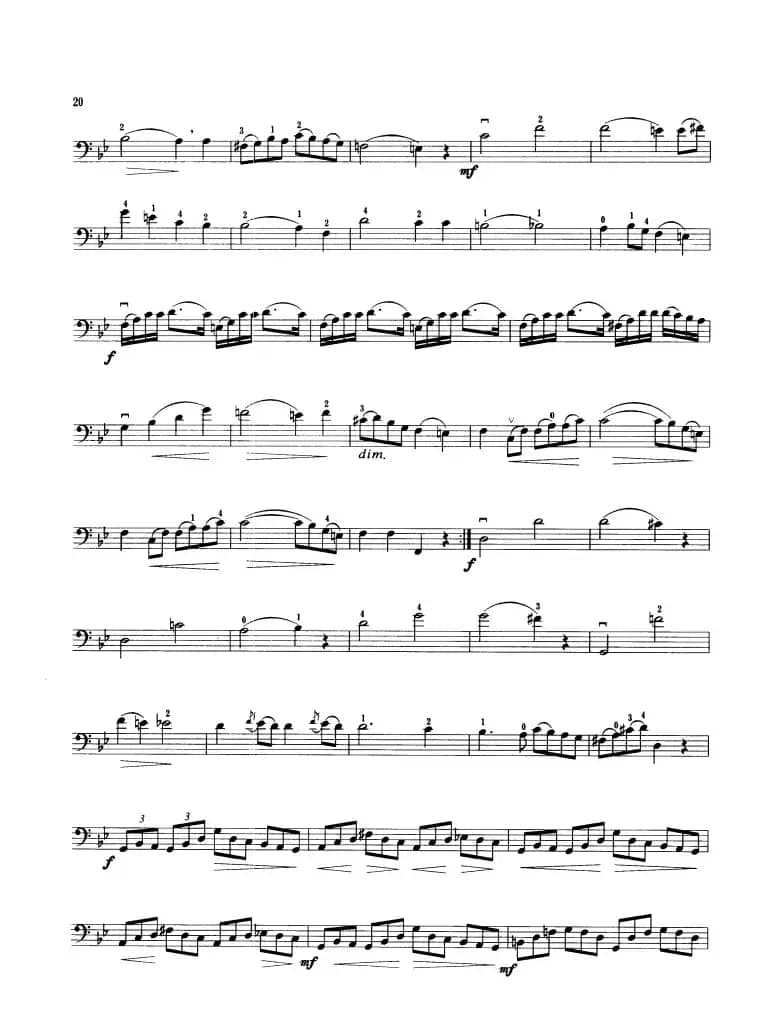 第一奏鸣曲 Op.43（大提琴）