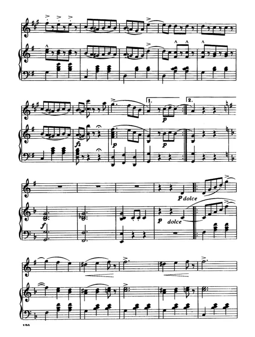 蓝色的多瑙河圆舞曲（降B小号独奏）