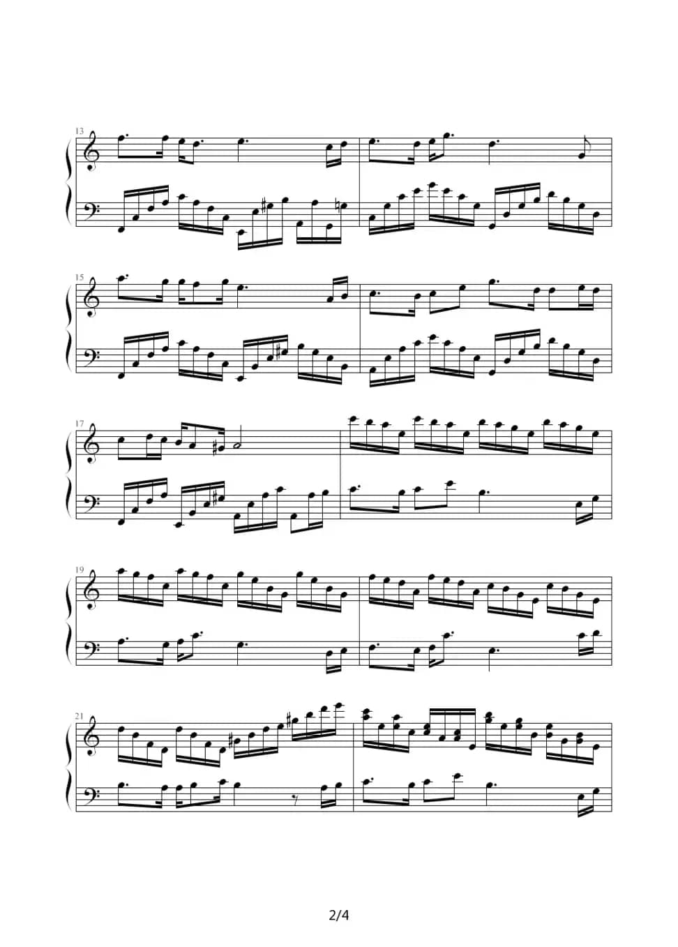 天空之城（黄伟编配版本）