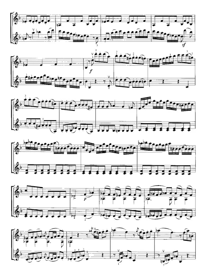 霍曼《小提琴基础教程》选曲：二重协奏曲