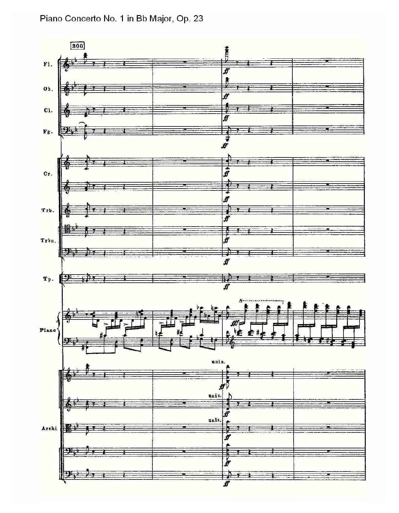 Bb大调第一钢琴协奏曲,Op.23第三乐章（二）