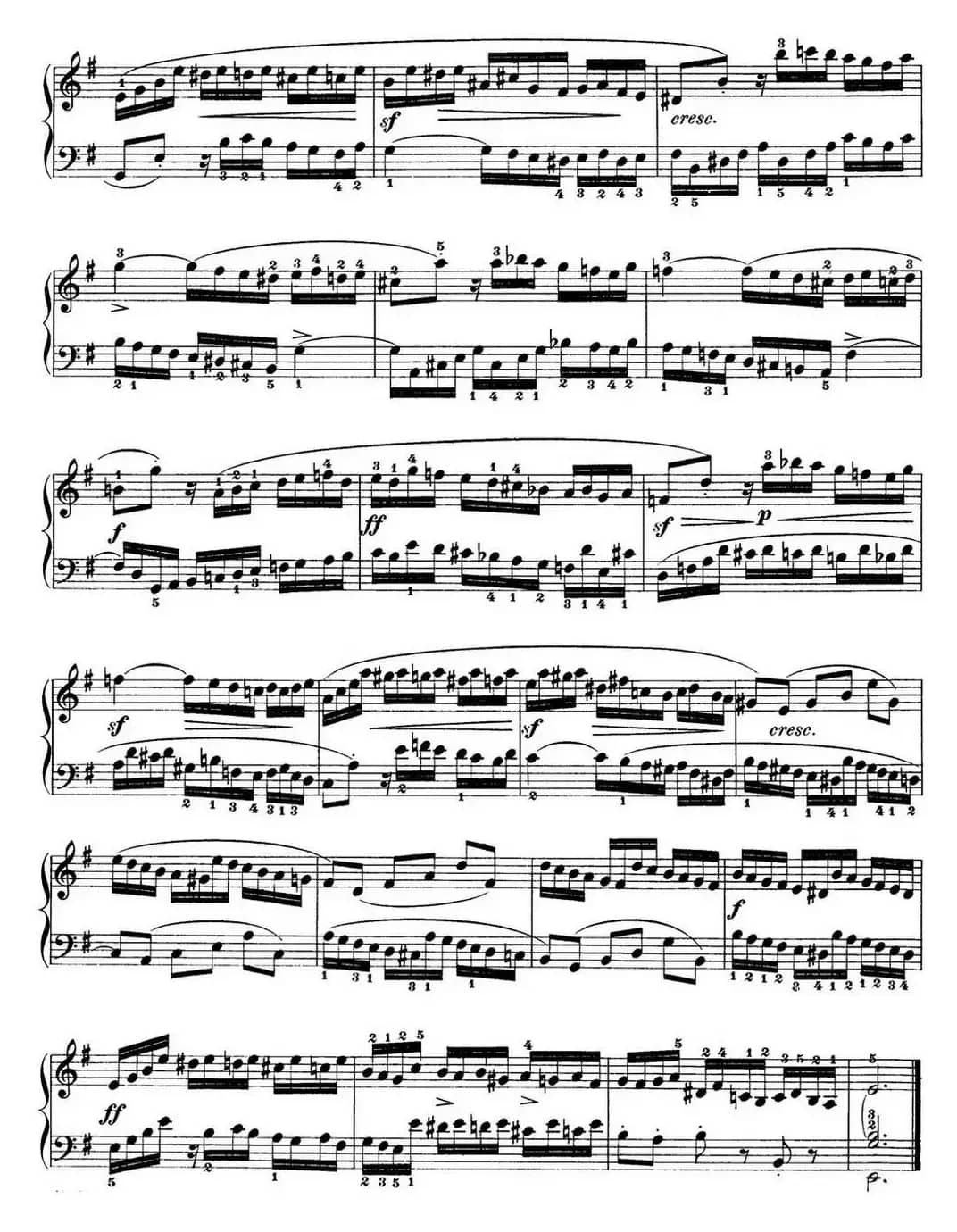 巴赫《平均律钢琴曲集·第一卷》之赋格曲（NO.10）