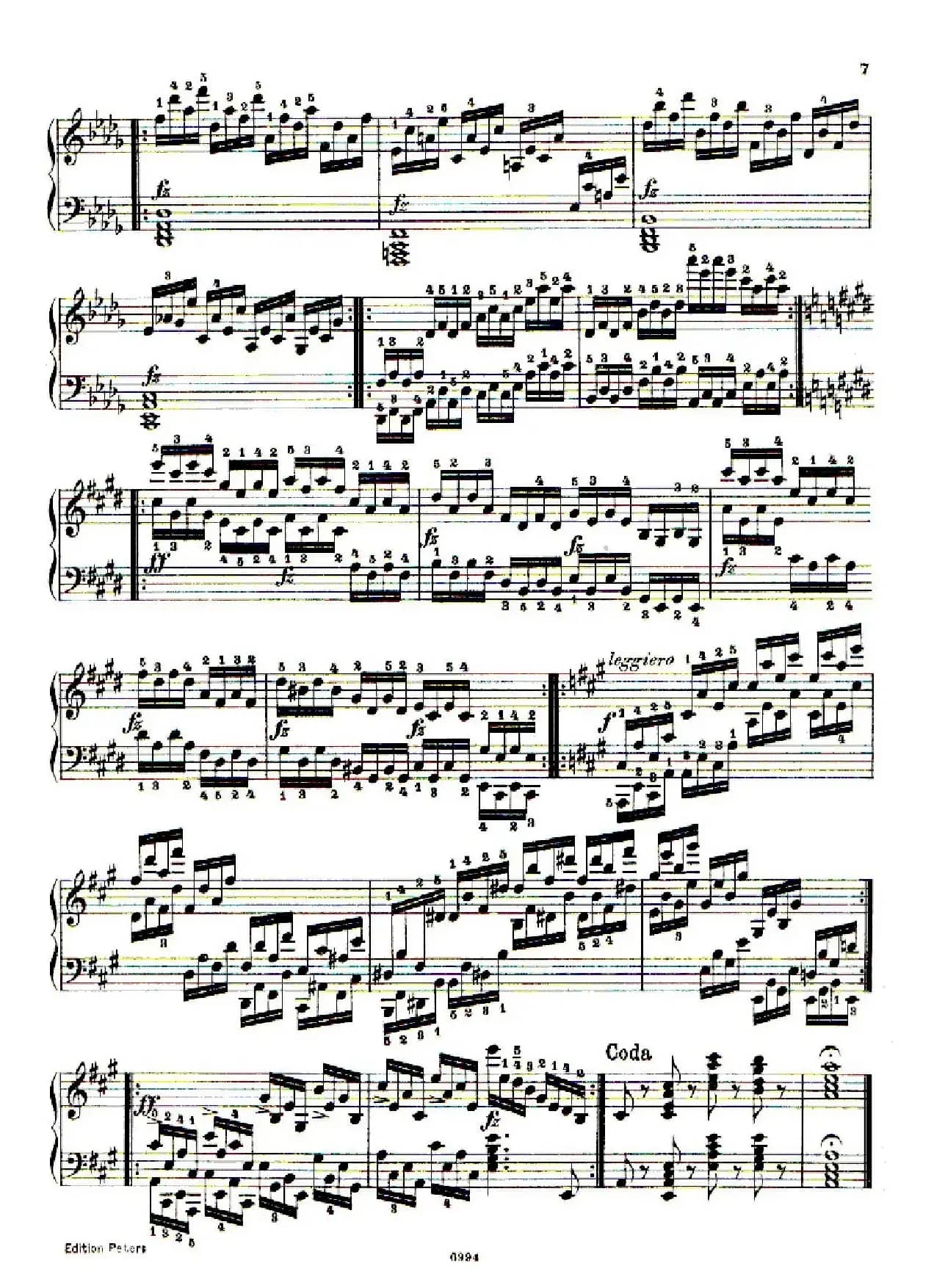 School of the Virtuoso Op.365（60首钢琴高级练习曲·2）