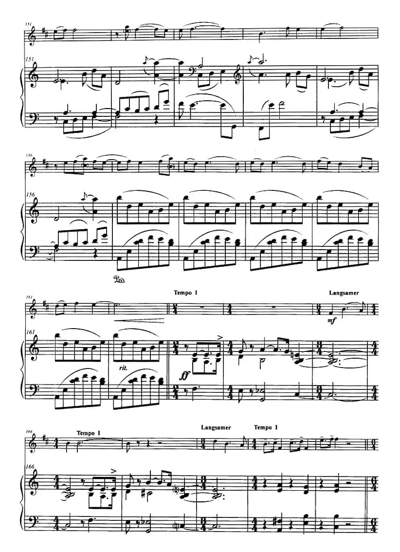 爵士风格的小协奏曲（小号+钢琴伴奏）