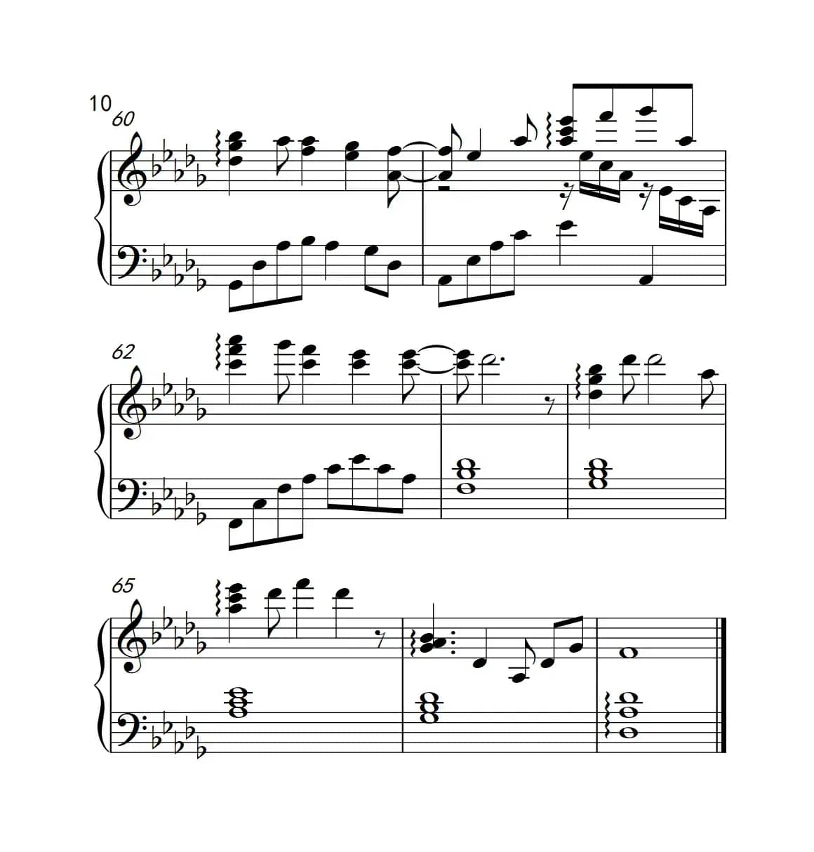 你不知道的事（《弹吧音教》制谱版）