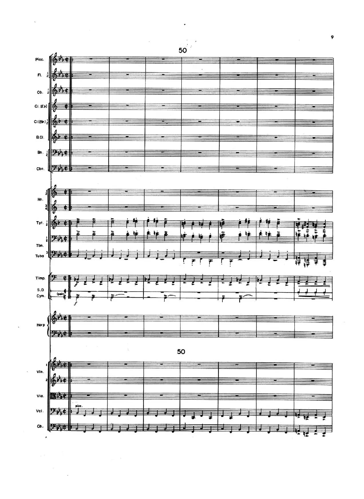 OVERTURE TO CANDIDE（《坎迪德》序曲）（交响乐总谱）