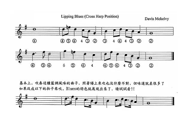 Lipping Blues（十孔口琴）
