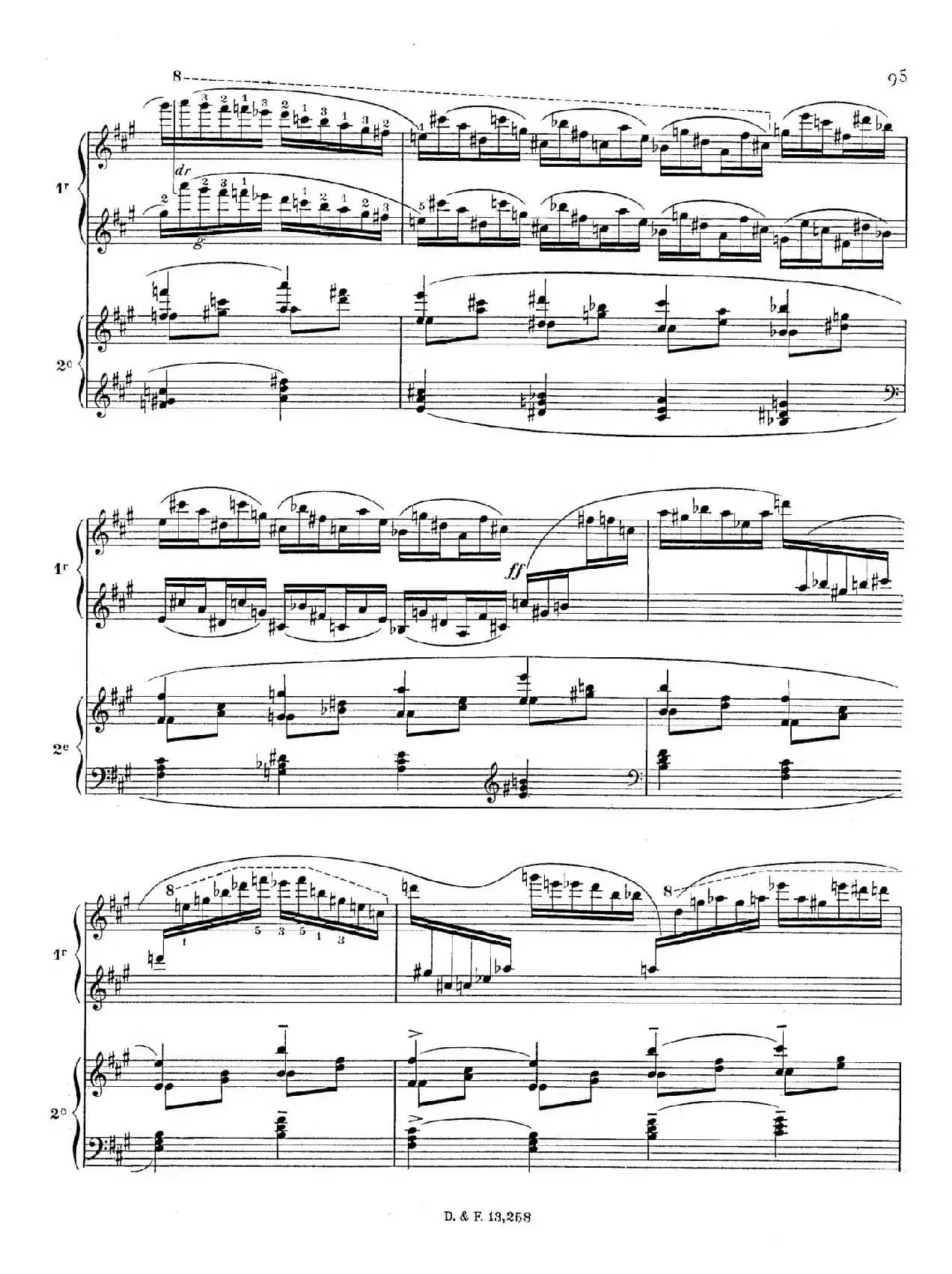 Visions de l'Amen（阿门的幻想·双钢琴·Ⅶ）