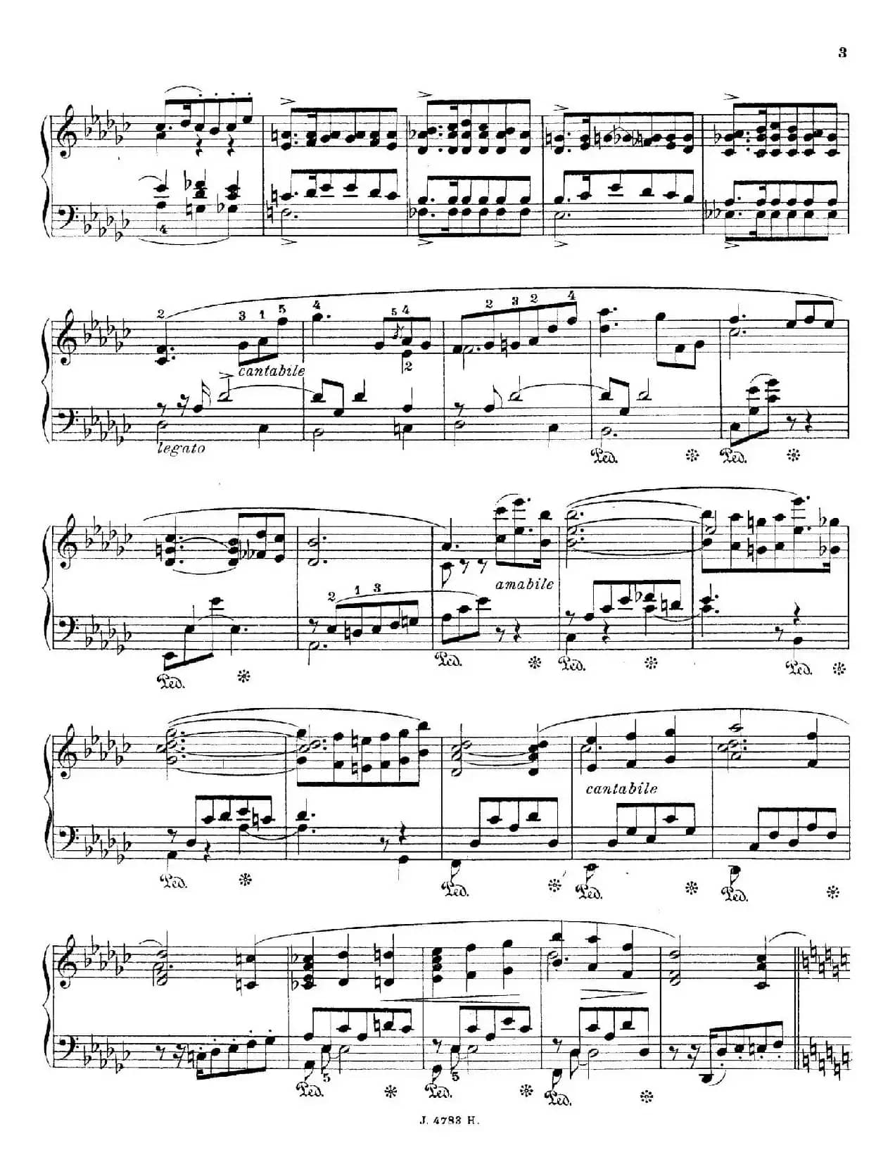 Six Pieces Op.83（6首小品·3）