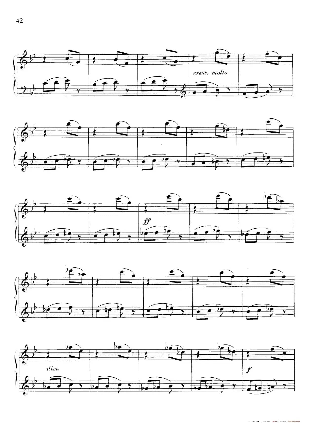 Thirty Pieces For Children Op.27（30首儿童钢琴曲 21—25）