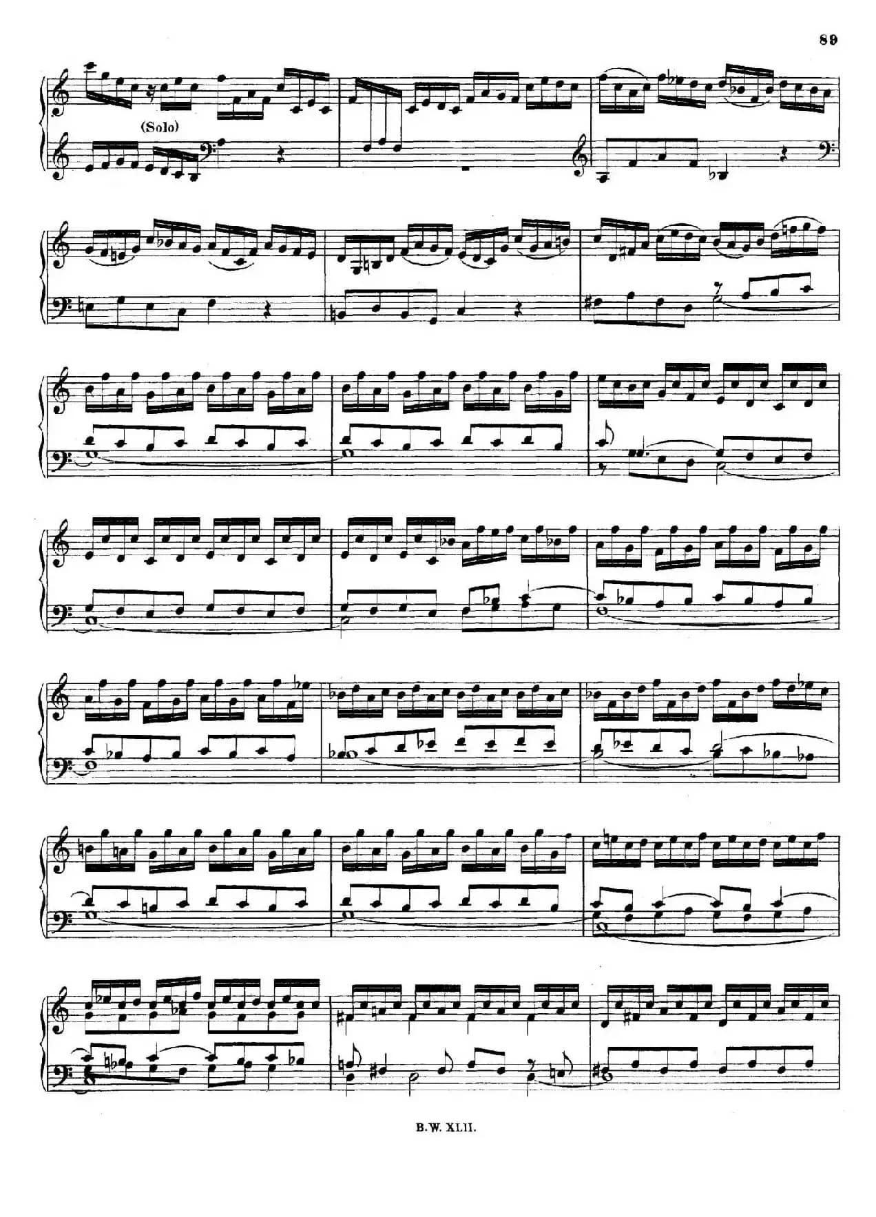 16 Concertos BWV 972-987（十六首为独奏古钢琴而作的协奏曲）（P31——40）
