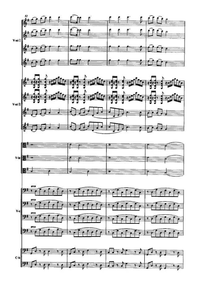 半个月亮爬上来（弦乐队+独奏小提琴+女中音）