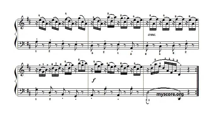 车尔尼599第85首曲谱及练习指导