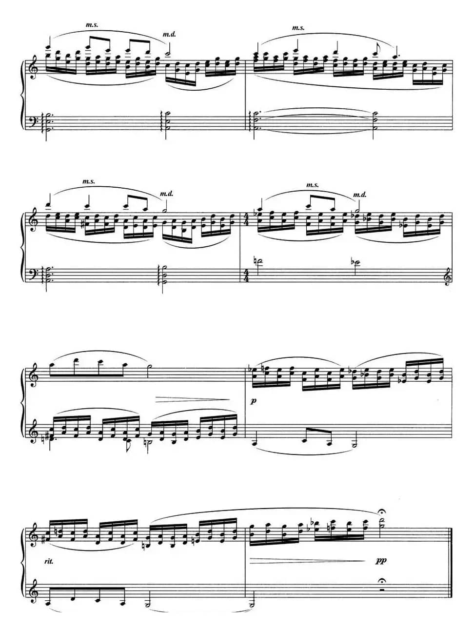 《炎黄风情》钢琴组曲 1.小白菜