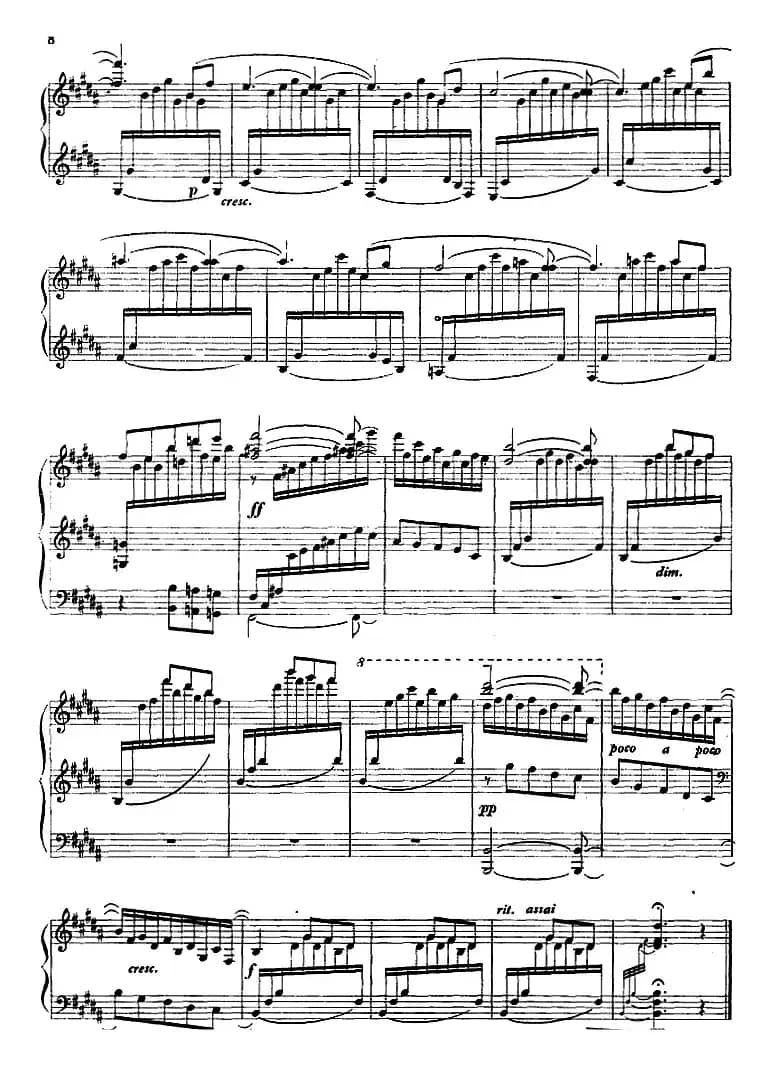 假日组曲：4.溪流