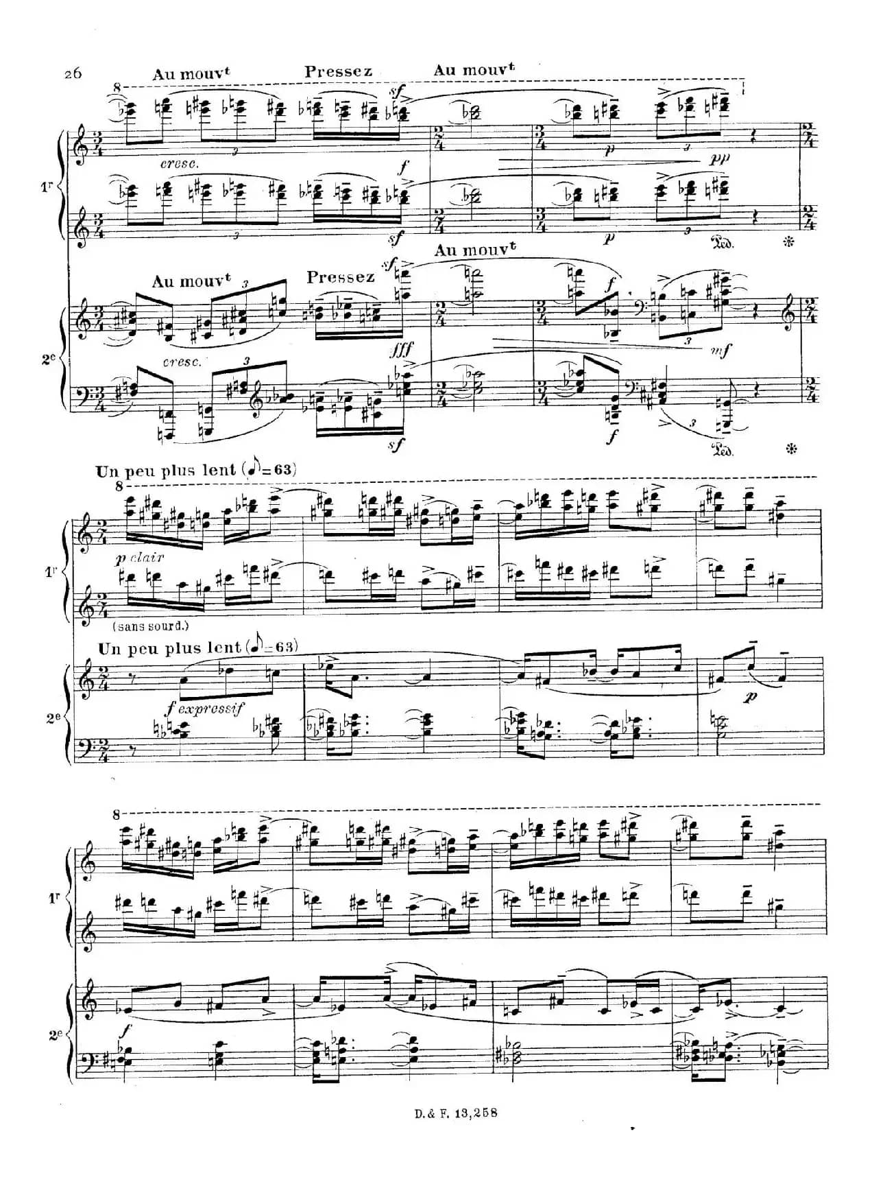 Visions de l'Amen（阿门的幻想·双钢琴·Ⅲ）