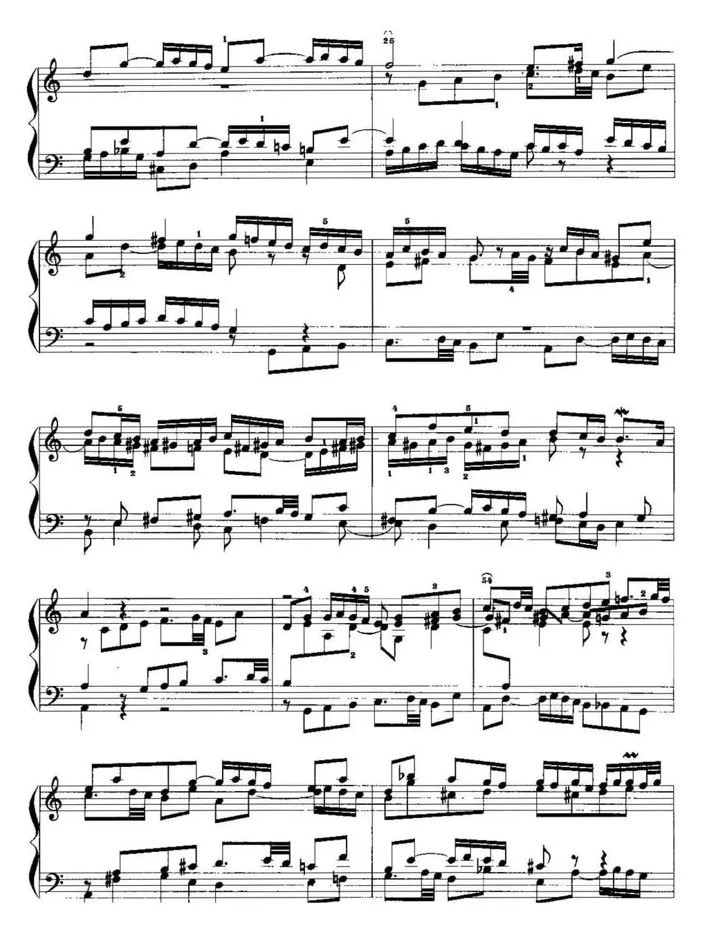 手风琴复调作品：C大调前奏曲与赋格