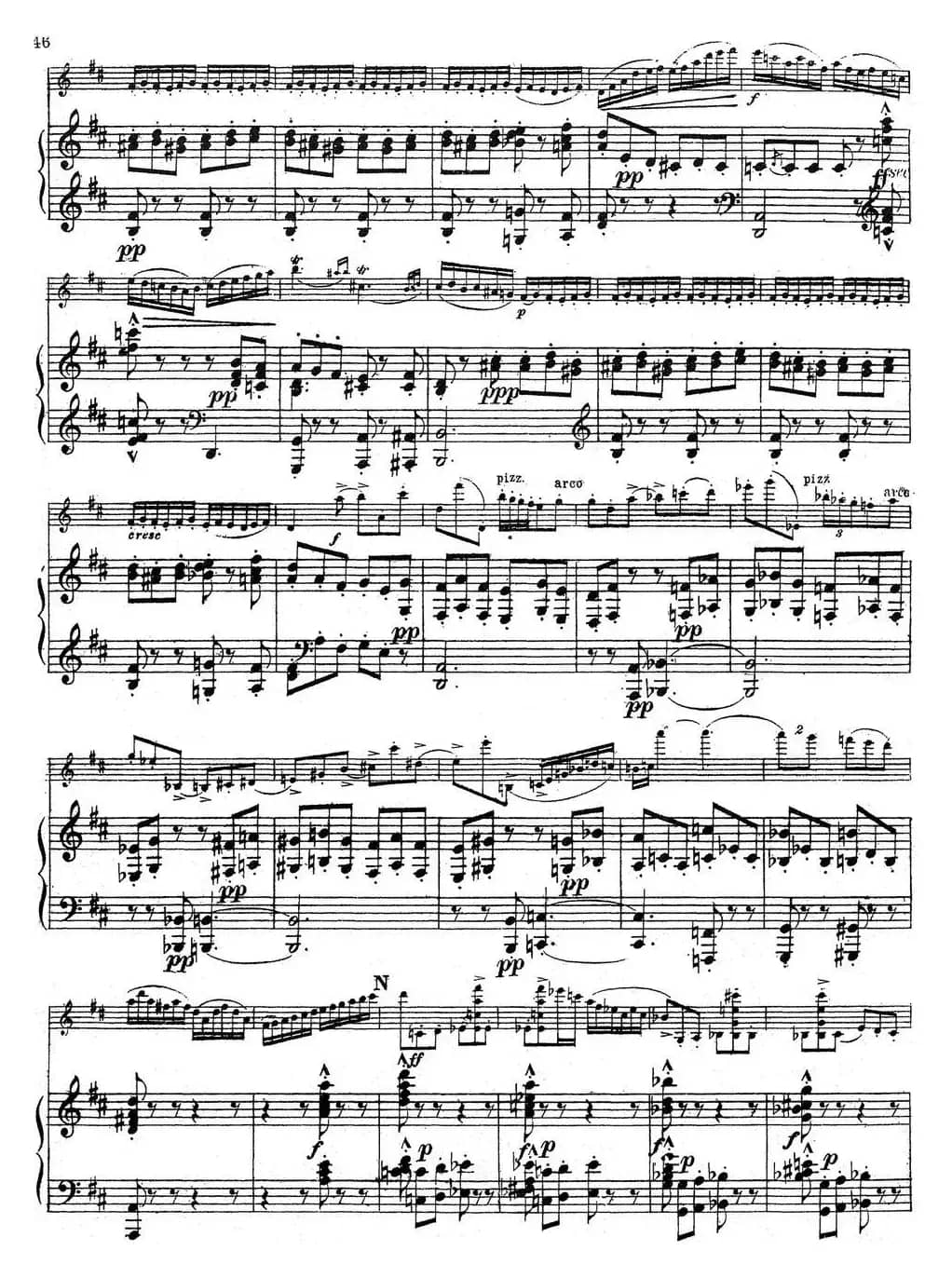 Symphonie Espagnole Op.21，No.5（西班牙交响曲）（小提琴+钢琴伴奏）