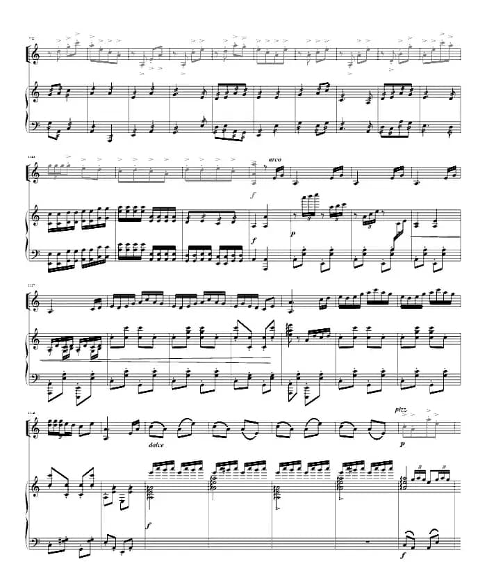 赛马（齐少凡改编版、小提琴+钢琴）